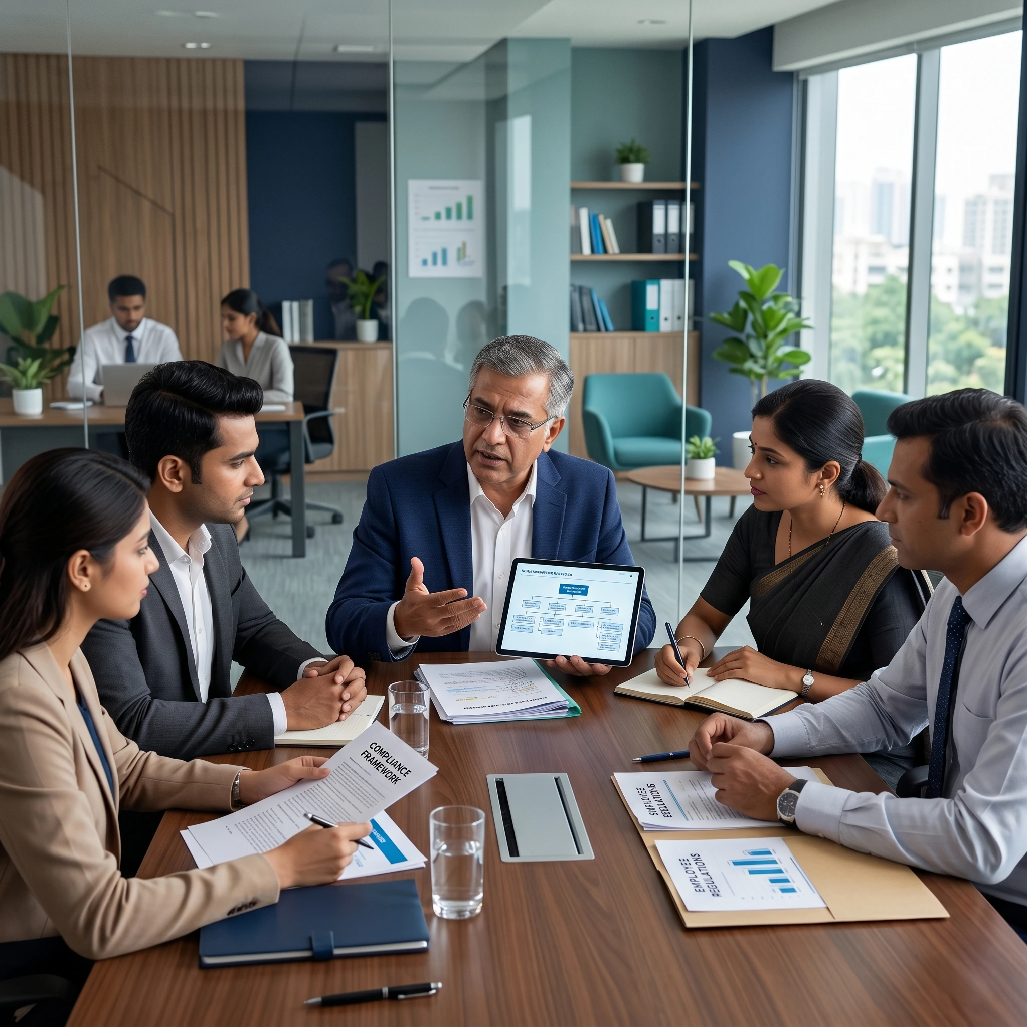 Statutory filing registers and compliance documentation